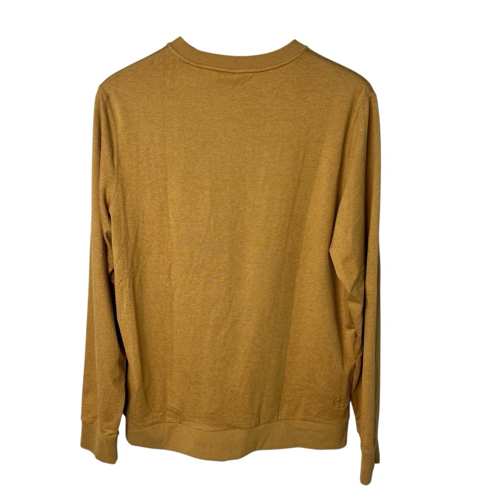 Vuori Ponto Performance Pullover Mustard Yellow Size Large - Picture 4 of 6
